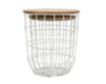 Jofran Rondo White Nesting End Tables small image number 1