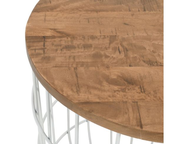 Jofran Rondo White Nesting End Tables large image number 6