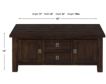 Jofran Kona Grove Castered Coffee Table small image number 4