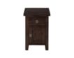 Jofran Kona Grove Castered Chairside Table small image number 1