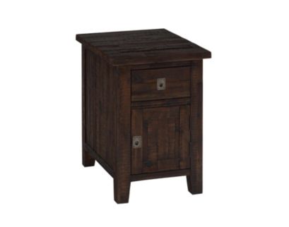 Jofran Kona Grove Castered Chairside Table