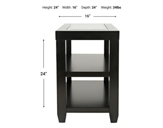 Jofran Urban Icon Chairside Table large image number 8