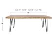 Jofran Nature's Edge Natural Coffee Table small image number 6