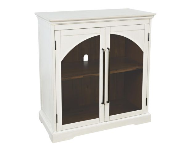 Jofran Archdale White 2-Door Accent Cabinet large image number 2
