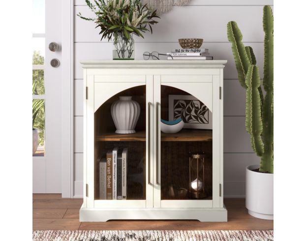 Jofran Archdale White 2-Door Accent Cabinet large image number 8