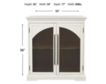 Jofran Archdale White 2-Door Accent Cabinet small image number 9