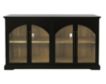 Jofran Archdale Black 4-Door Accent Cabinet small image number 1