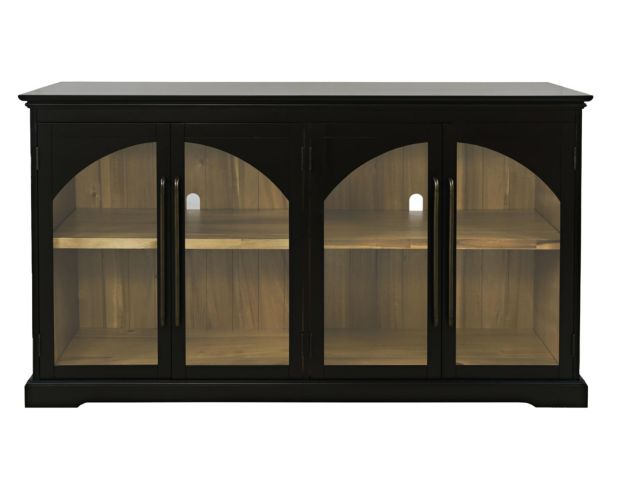Jofran Archdale Black 4-Door Accent Cabinet large image number 1
