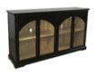 Jofran Archdale Black 4-Door Accent Cabinet small image number 2