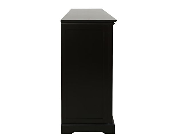 Jofran Archdale Black 4-Door Accent Cabinet large image number 4