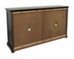 Jofran Archdale Black 4-Door Accent Cabinet small image number 5