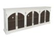 Jofran Archdale White 6-Door Accent Cabinet small image number 2