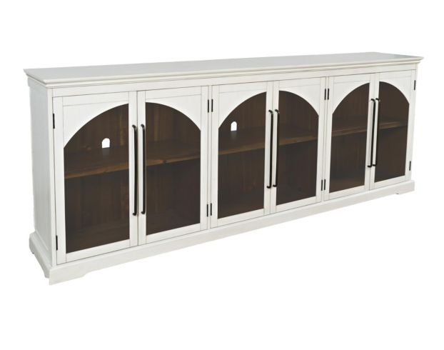 Jofran Archdale White 6-Door Accent Cabinet large image number 2