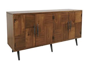 Jofran Colhane 4-Door Accent Cabinet