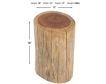 Jofran Madera Tree Stump Accent Table small image number 6