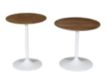 Jofran Remy White Nesting Tables small image number 1