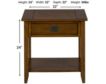 Jofran Mission Prairie End Table small image number 4