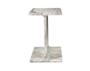 Jofran Enzo Gray Marble Accent Table