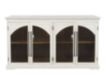 Jofran Archdale White 4-Door Accent Cabinet small image number 1