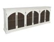 Jofran Archdale White 6-Door Accent Cabinet small image number 2