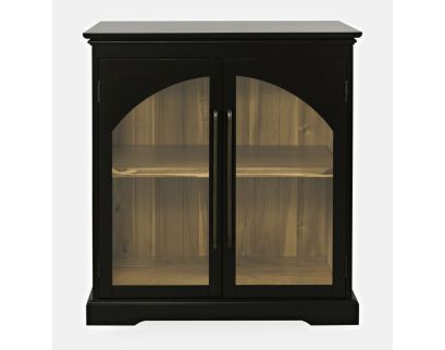 Jofran Archdale Black 2-Door Accent Cabinet