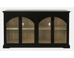 Jofran Archdale Black 4-Door Accent Cabinet