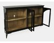 Jofran Archdale Black 4-Door Accent Cabinet small image number 4