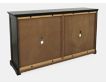 Jofran Archdale Black 4-Door Accent Cabinet small image number 6