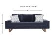 Jonathan Louis Bennett Indigo Sofa small image number 9