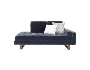 Jonathan Louis Bennett Indigo Blue Right-Facing Chaise