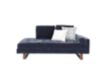 Jonathan Louis Bennett Indigo Blue Right-Facing Chaise small image number 1