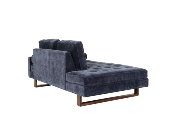 Jonathan Louis Bennett Indigo Blue Right-Facing Chaise large image number 4