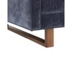 Jonathan Louis Bennett Indigo Blue Right-Facing Chaise small image number 6