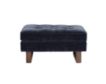 Jonathan Louis Bennett Indigo Ottoman small image number 1