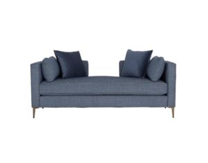 Jonathan Louis Bronxe Ink Blue Settee