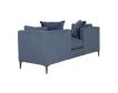 Jonathan Louis Bronxe Ink Blue Settee small image number 4