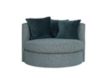 Jonathan Louis Roundabout Lagoon Blue Swivel Chair small image number 1