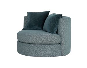 Jonathan Louis Roundabout Lagoon Blue Swivel Chair