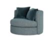 Jonathan Louis Roundabout Lagoon Blue Swivel Chair small image number 2