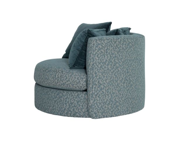 Jonathan Louis Roundabout Lagoon Blue Swivel Chair large image number 3