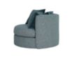 Jonathan Louis Roundabout Lagoon Blue Swivel Chair small image number 3