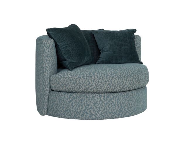 Jonathan Louis Roundabout Lagoon Blue Swivel Chair large image number 6