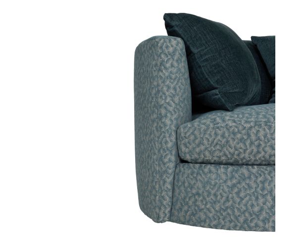 Jonathan Louis Roundabout Lagoon Blue Swivel Chair large image number 7