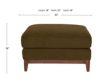 Jonathan Louis Kelsey Zayden Olive Ottoman small image number 5