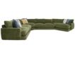 Jonathan Louis Tawny Forest Green 4-Piece Sectional with Right Cuddler Chaise small image number 1