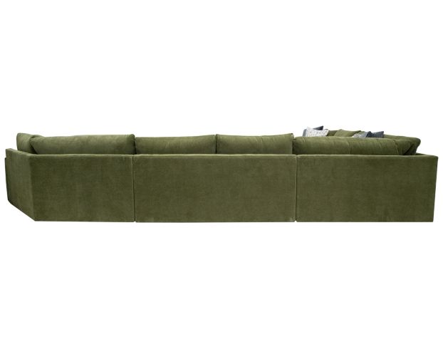 Jonathan Louis Tawny Forest Green 4-Piece Sectional with Right Cuddler Chaise large image number 5