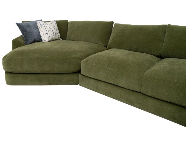 Jonathan Louis Tawny Forest Green 4-Piece Sectional with Left Cuddler Chaise large image number 2