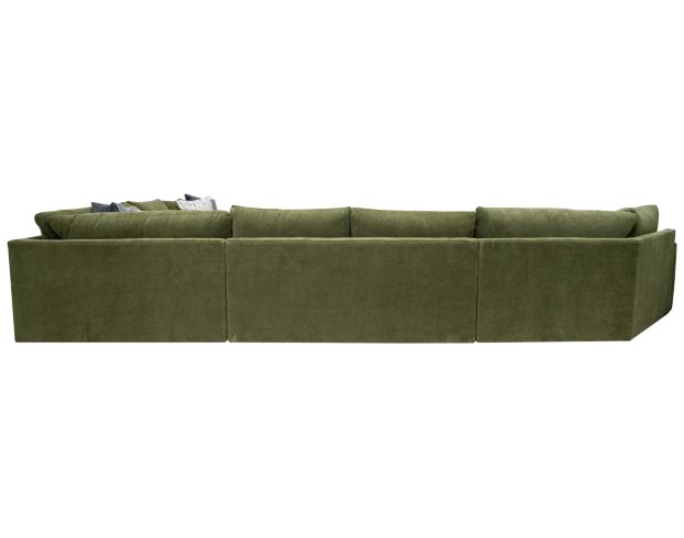 Jonathan Louis Tawny Forest Green 4-Piece Sectional with Left Cuddler Chaise large image number 5