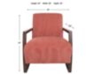 Jonathan Louis Mansfield Parallel Paprika Accent Chair small image number 6