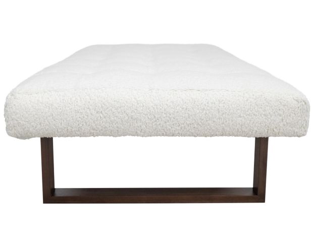 Jonathan Louis Caleb Sheepskin Natural Cocktail Ottoman large image number 3